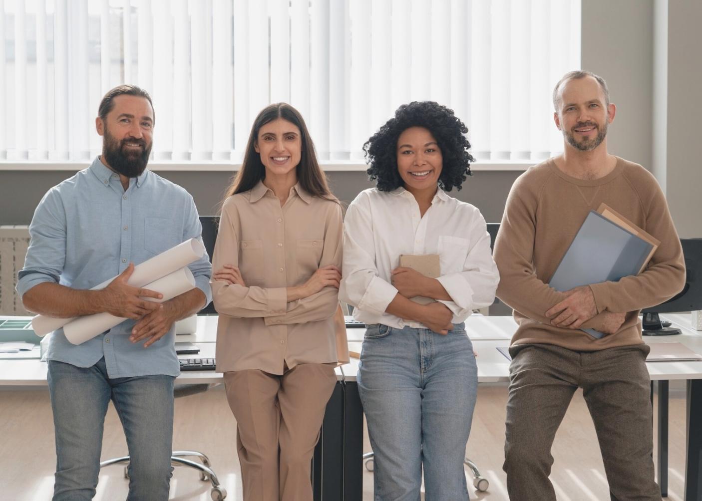 Team di supporto belmorayix durante una sessione di consulenza personalizzata